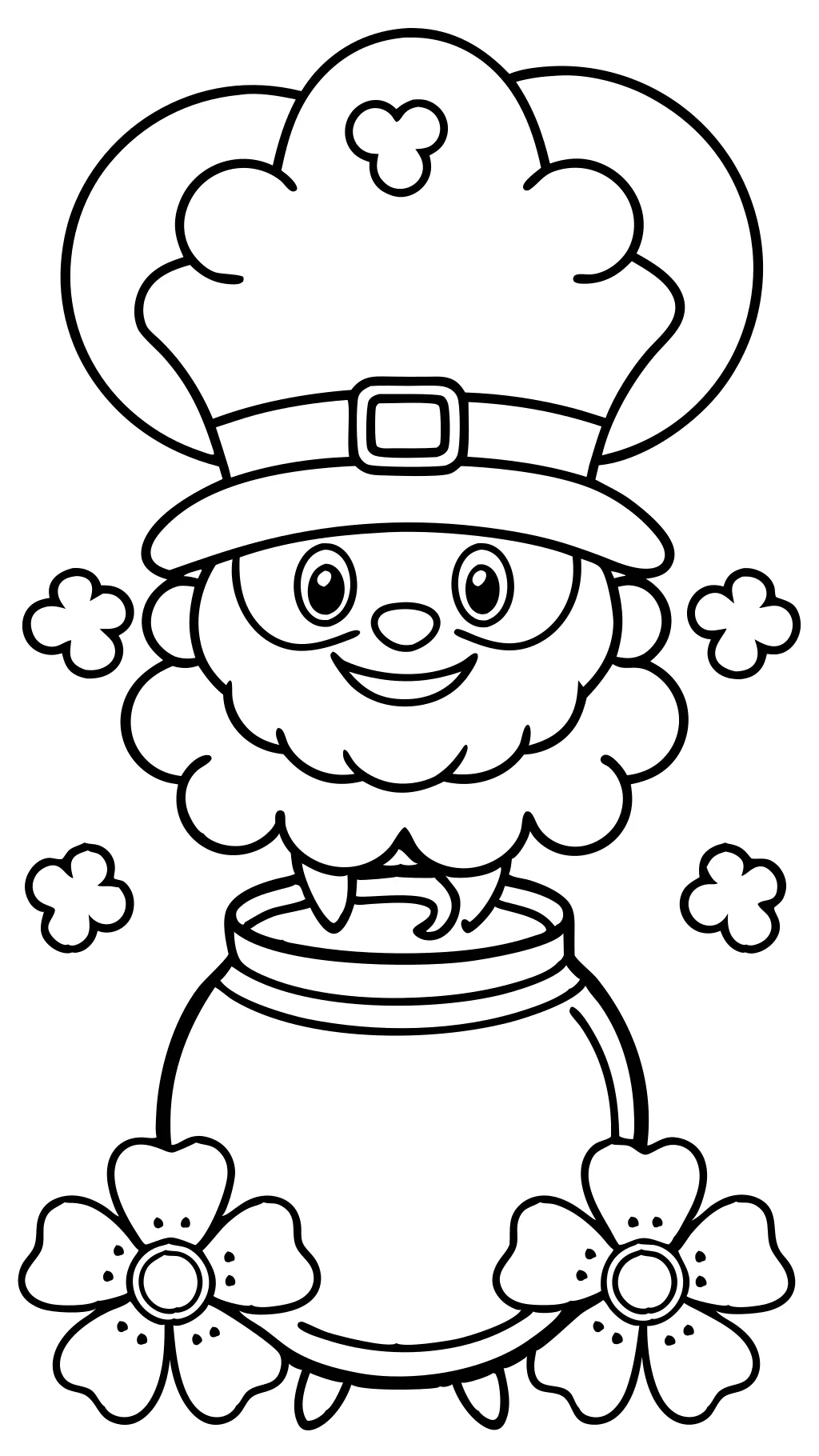 st patty coloring pages